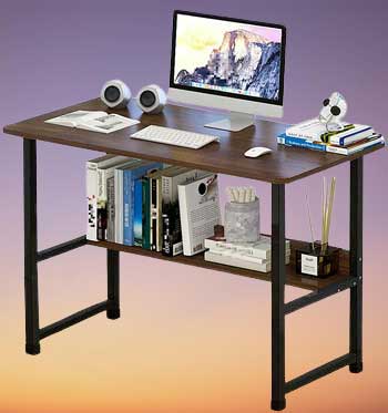Computer Desk With Storage Space