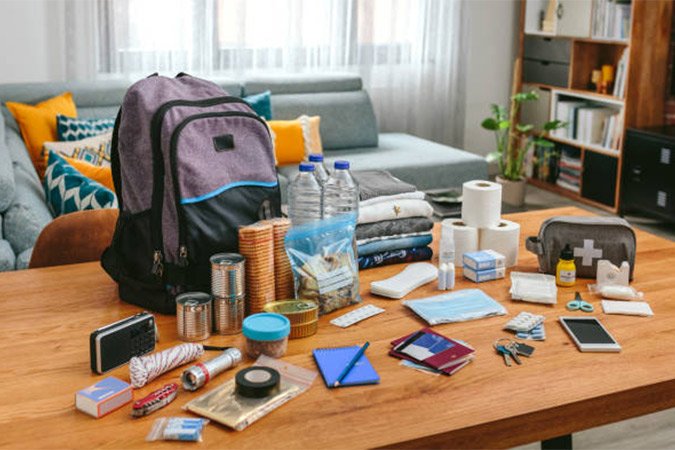 earthquake emergency kits in Japan