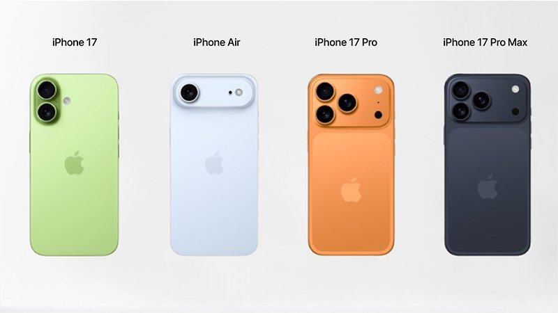iPhone lineup 2025