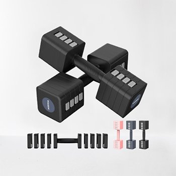 Wolfyok Fitness Adjustable Dumbbells